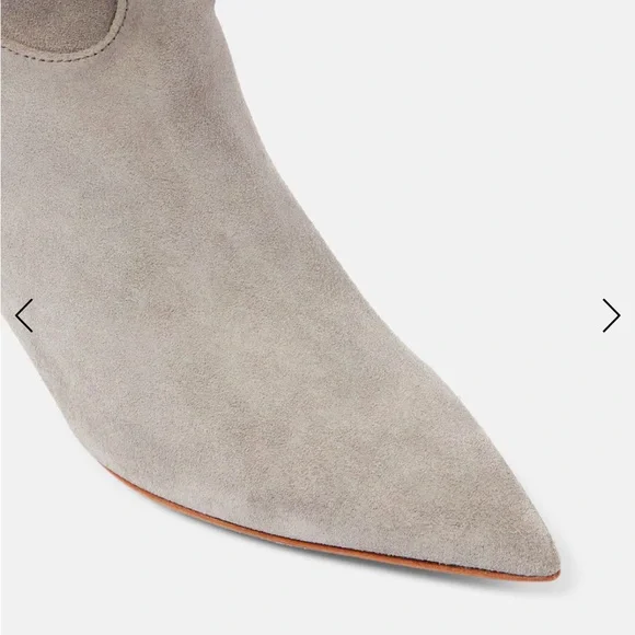 ❤️ NWB Stunning Ulla Johnson Over the Knee Carolina 55 Suede Grey Boots - Picture 2 of 7